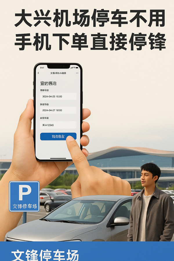 不想大興機(jī)場(chǎng)停車遇糟心事？選文鋒，提前給自己省麻煩